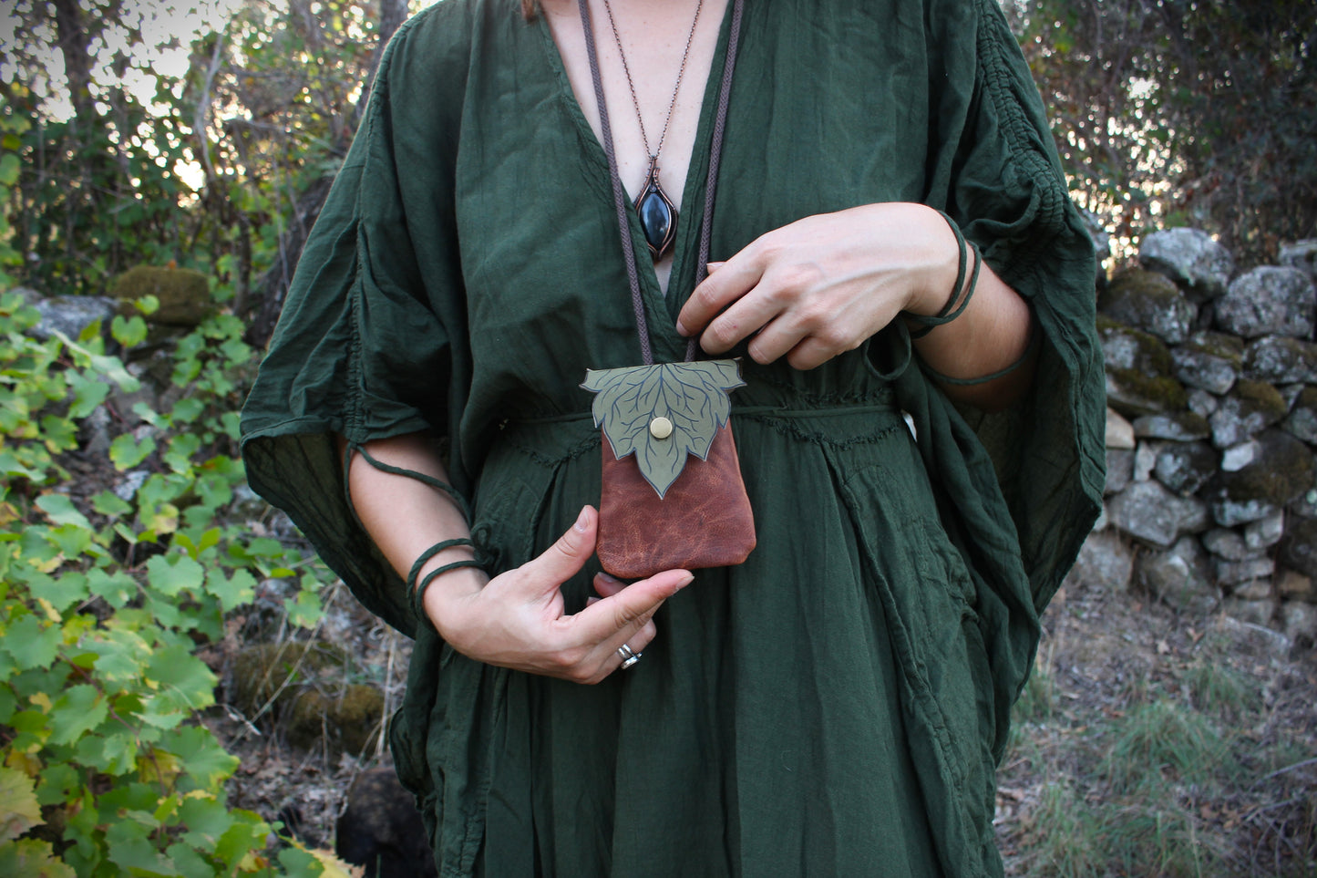 Leaf Pocket (Multiple Colours Available)
