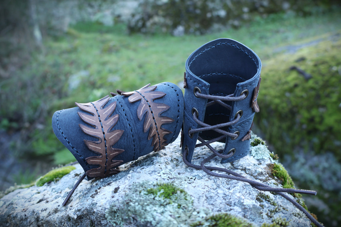 Fern Cape and Bracers Set - Size M / L / XL