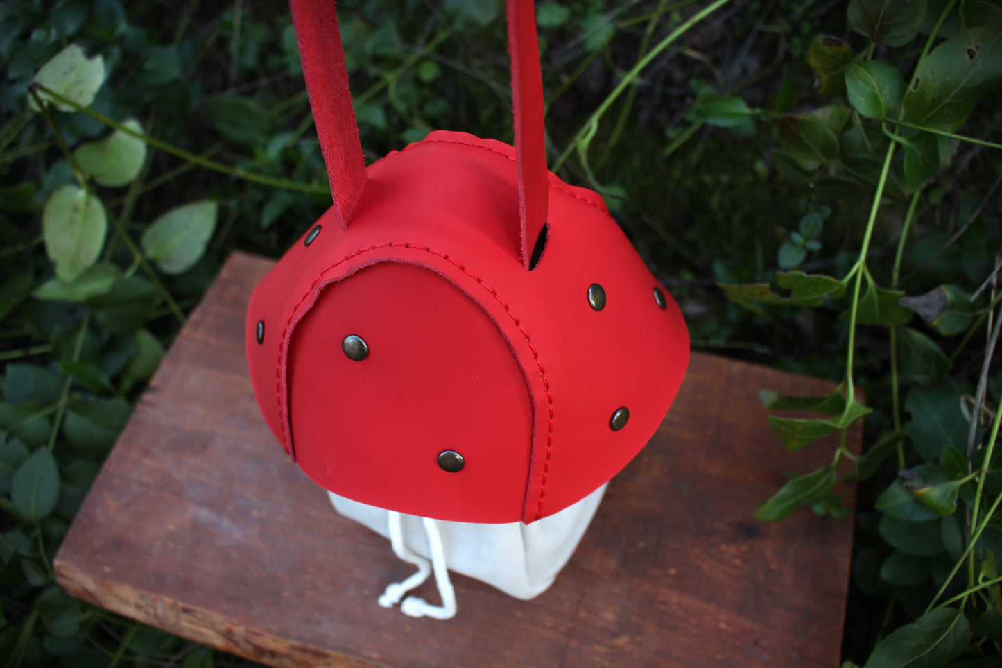 Toadstool Mushroom Shoulder Purse