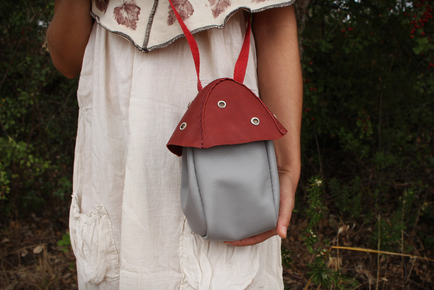 Mushroom Shoulder Purse - Mycelium Collection