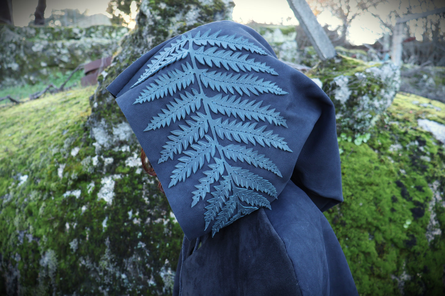 Fern Cape and Bracers Set - Size XS / S / M