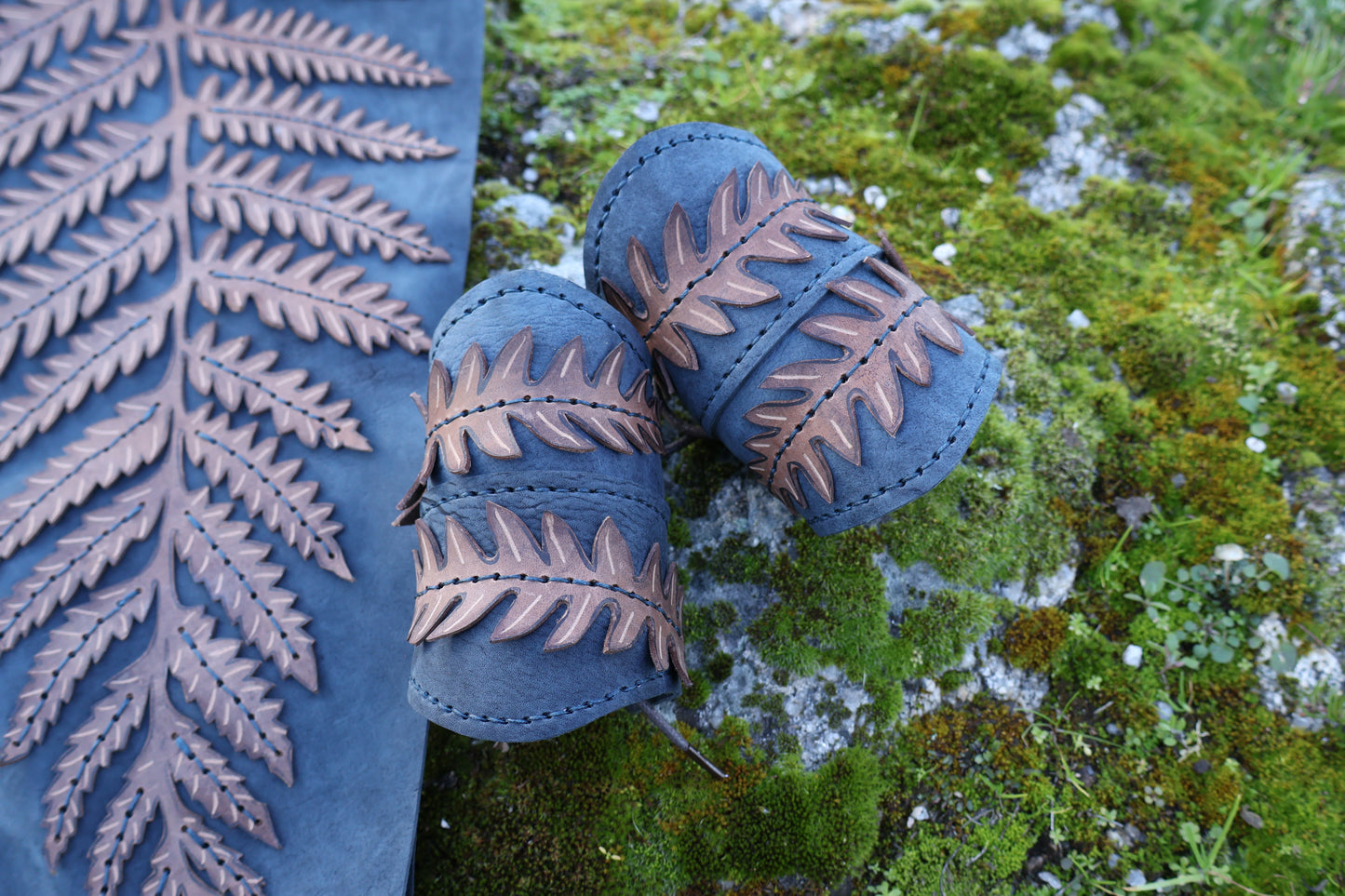 Fern Cape and Bracers Set - Size M / L / XL