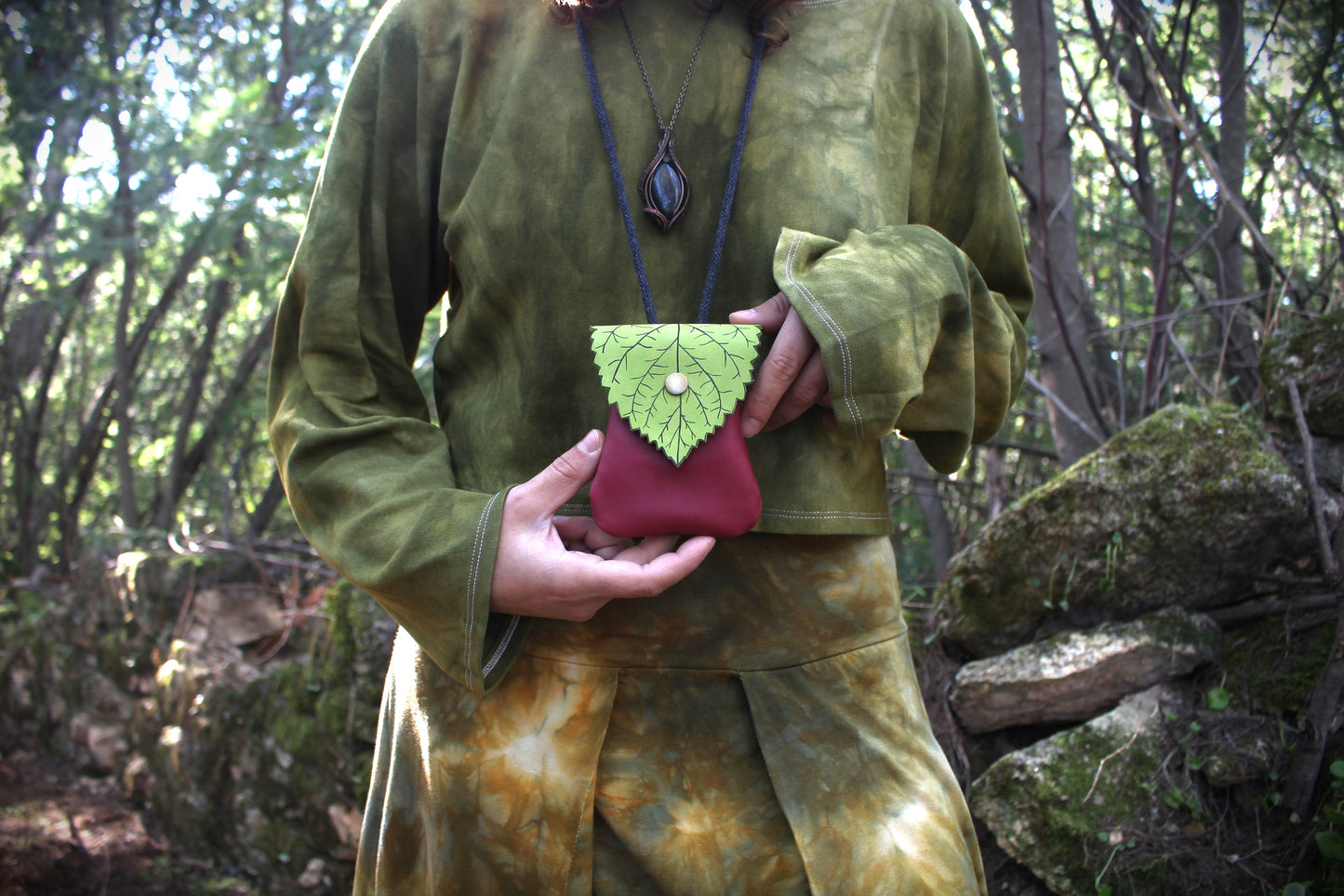 Leaf Pocket (Multiple Colours Available)
