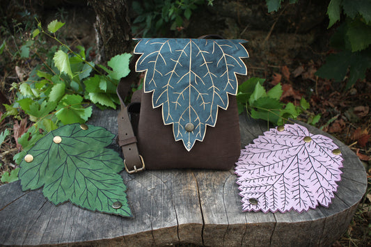 *flap & snap* - 3 in 1  Leaf Shoulder Bag