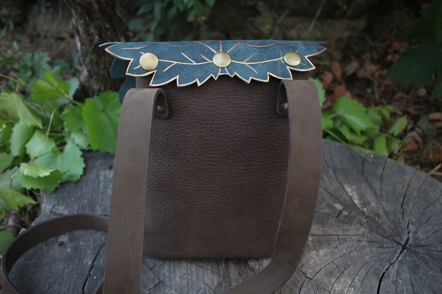 *flap & snap* - 3 in 1  Leaf Shoulder Bag