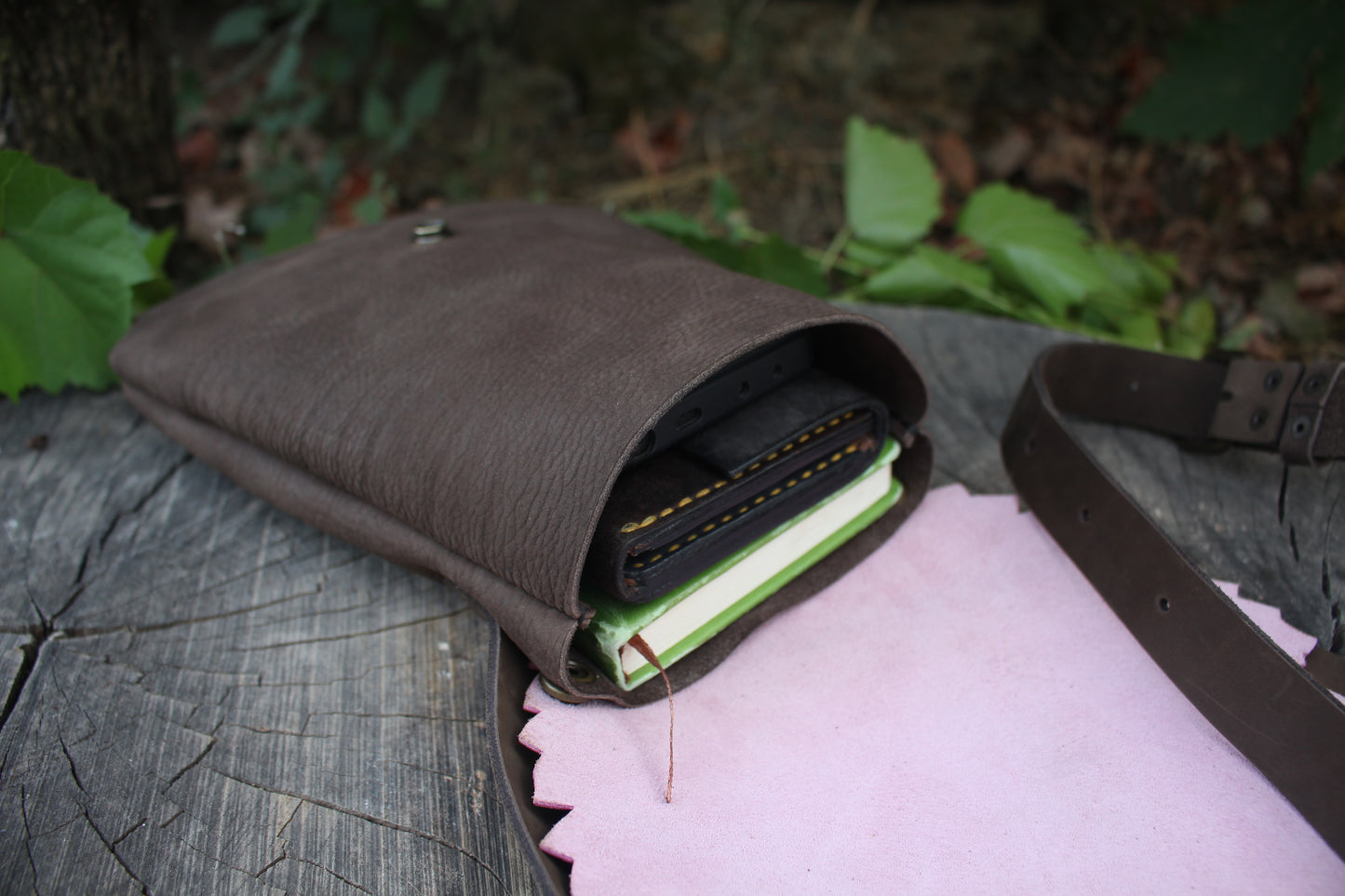 *flap & snap* - 3 in 1  Leaf Shoulder Bag