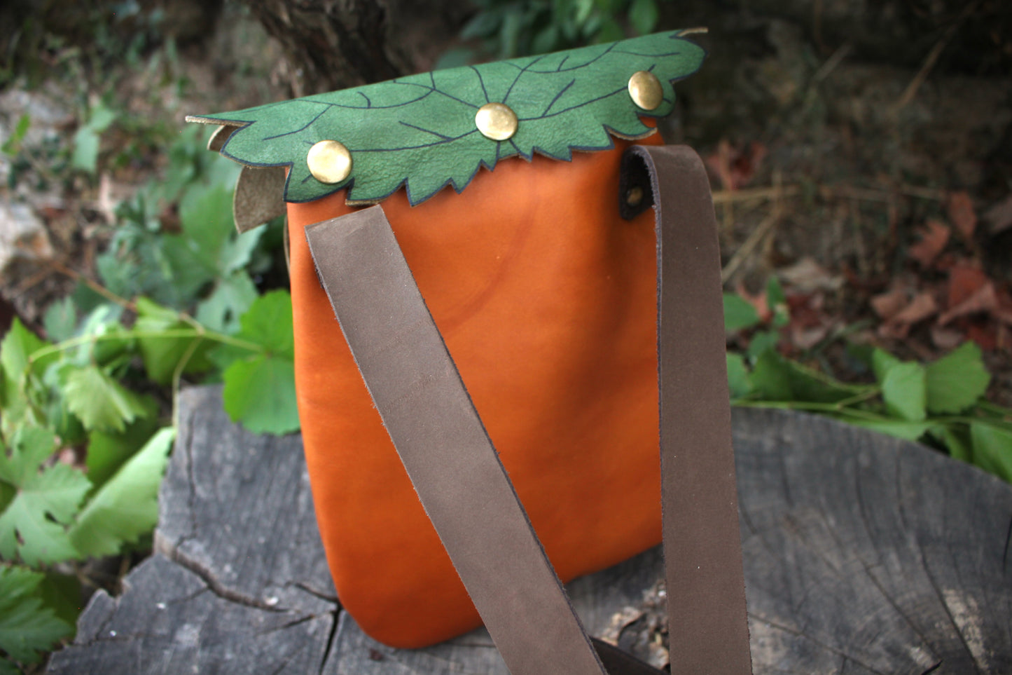 *flap & snap* - 3 in 1  Leaf Shoulder Bag
