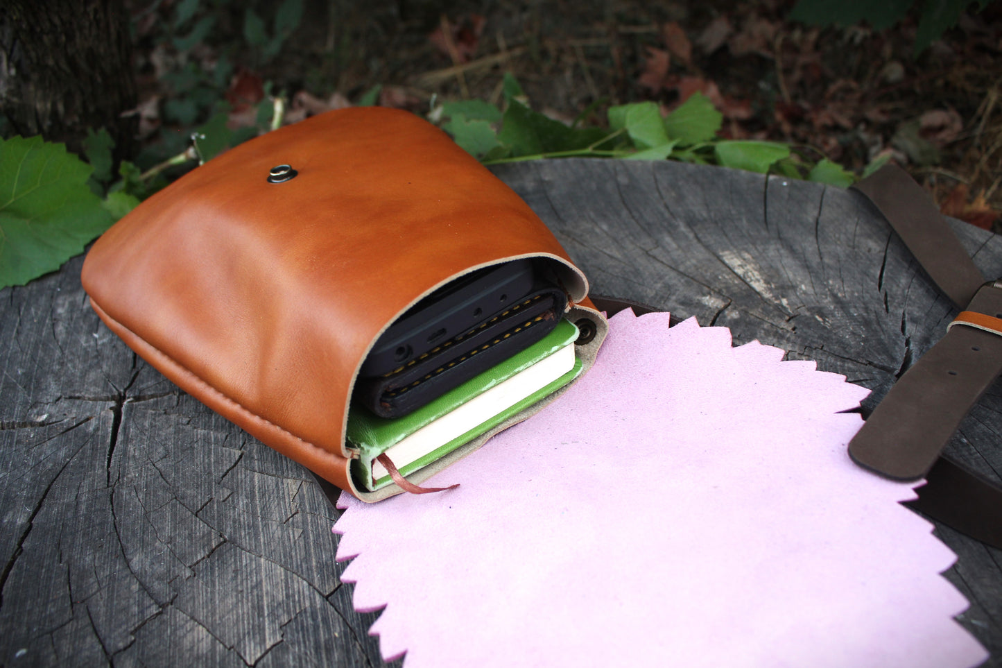 *flap & snap* - 3 in 1  Leaf Shoulder Bag