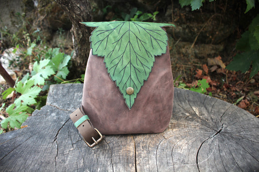 Hawthorn Leaf Shoulder Bag