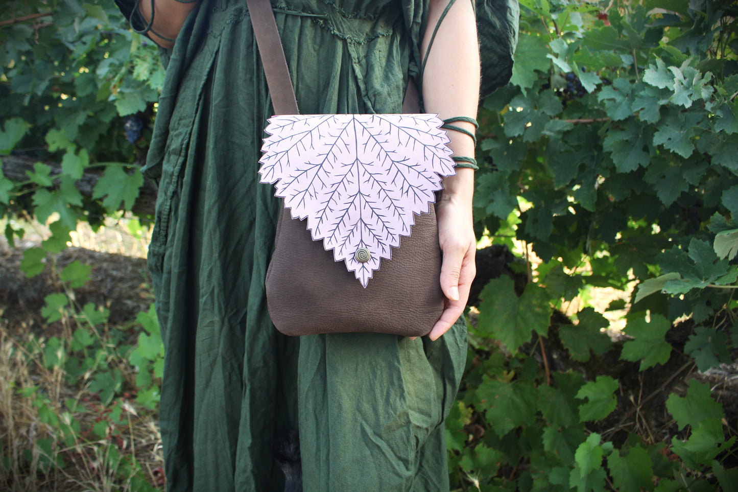 *flap & snap* - 3 in 1  Leaf Shoulder Bag