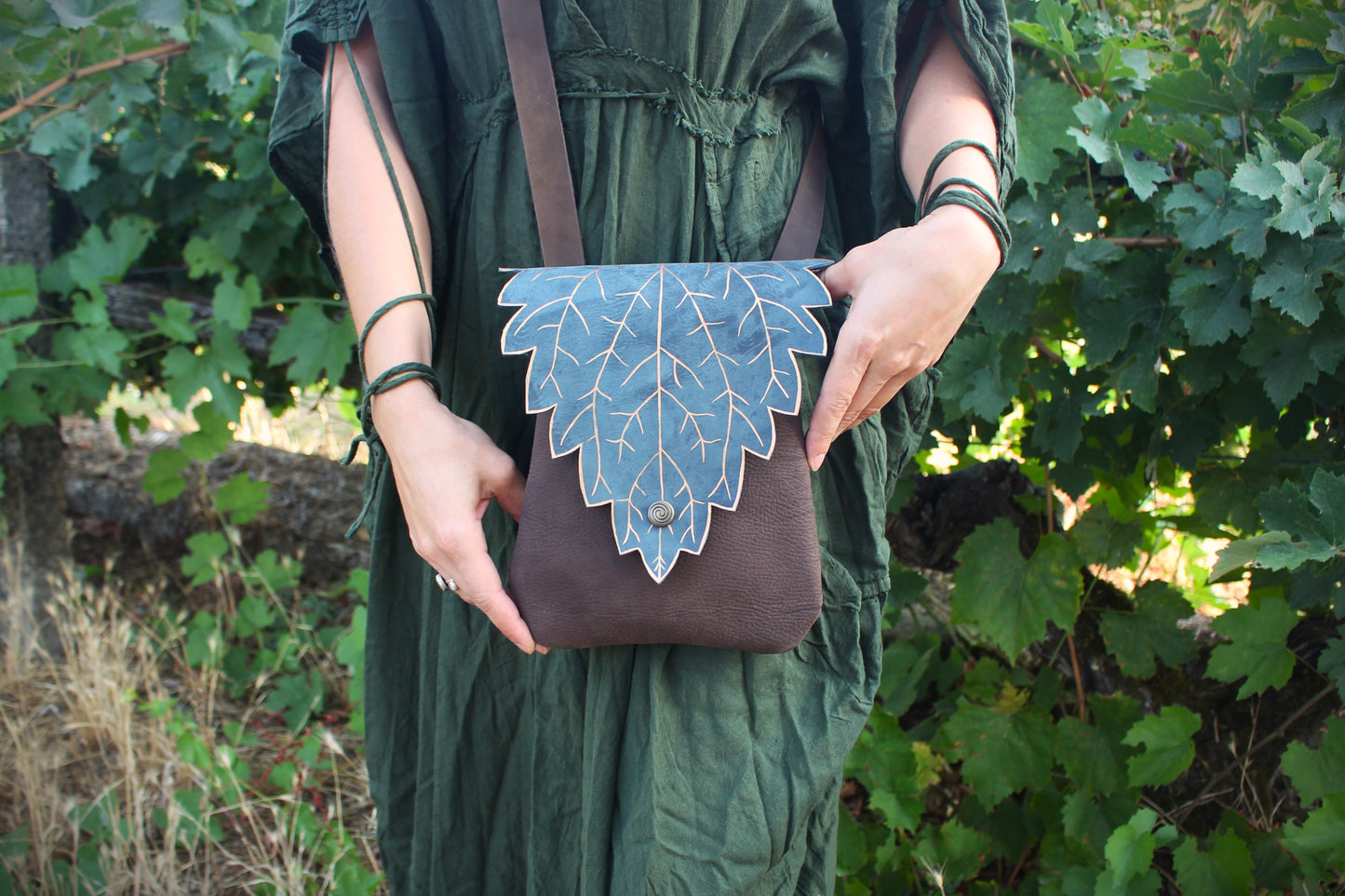 *flap & snap* - 3 in 1  Leaf Shoulder Bag
