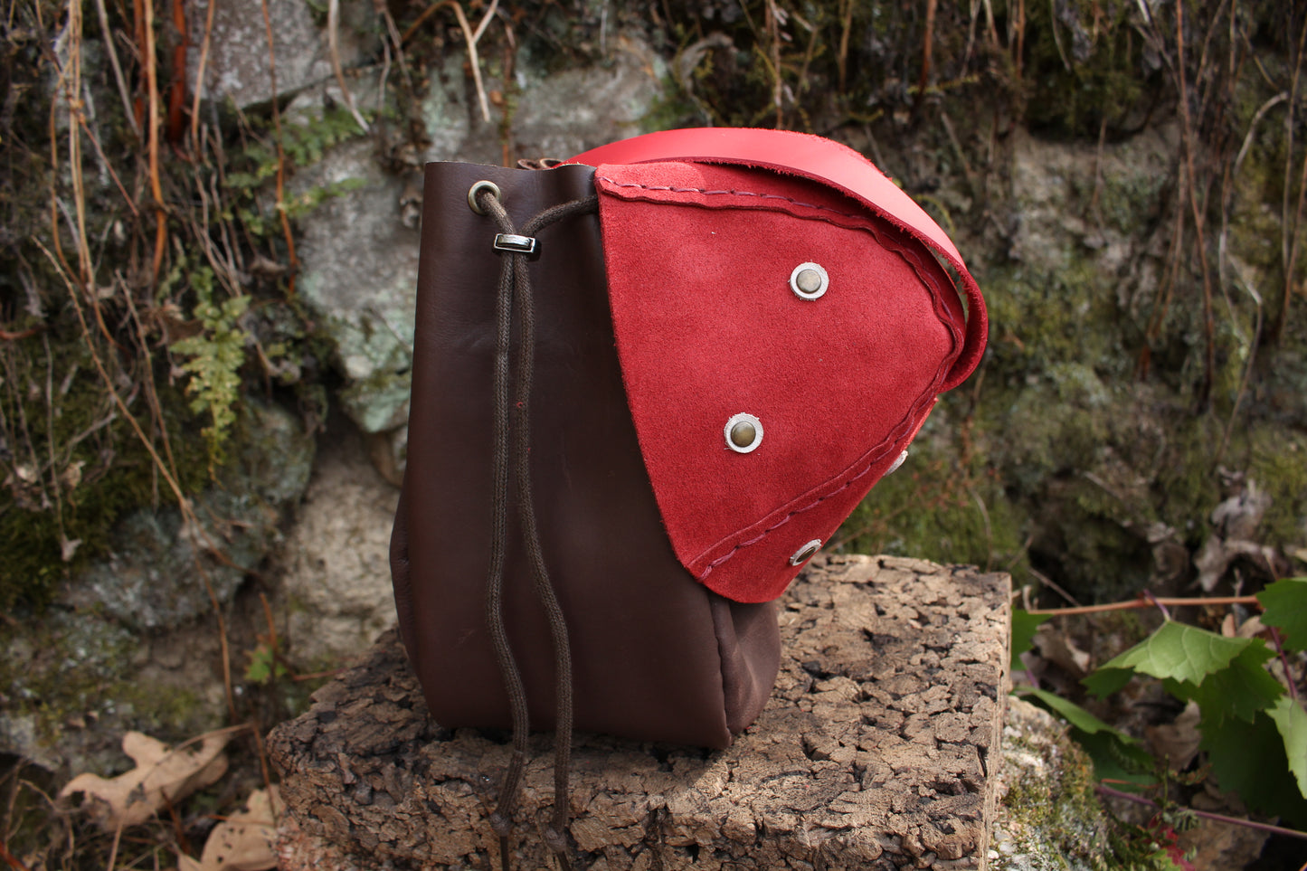 Mushroom Shoulder Purse - Mycelium Collection