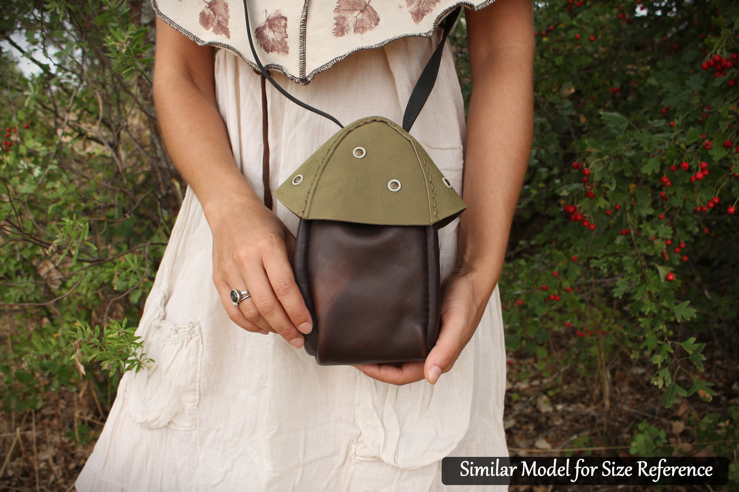 Mushroom Shoulder Purse - Mycelium Collection